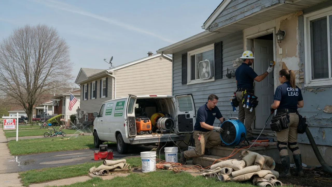 Flood Cleanup in Fishs Eddy, NY near me